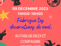 09 décembre 2023 : Fabrique tes décorations de noël 